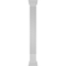 Ekena Millwork Craftsman Classic Square Non-Tapered Art Deco Fretwork Column w/ Crown Capital & Crown Base CC1009ENARDCRCR - alternate 3